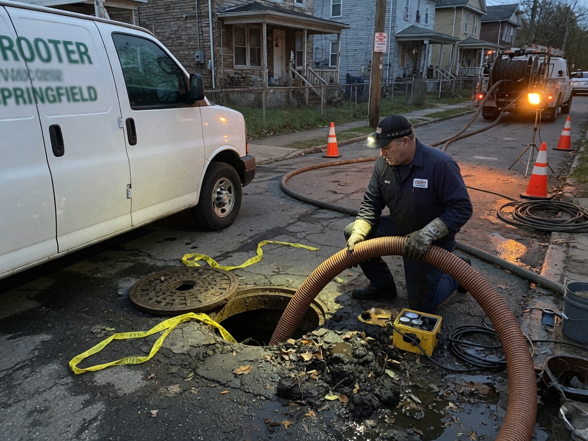 Sewer Backup Plumber in Newington Station