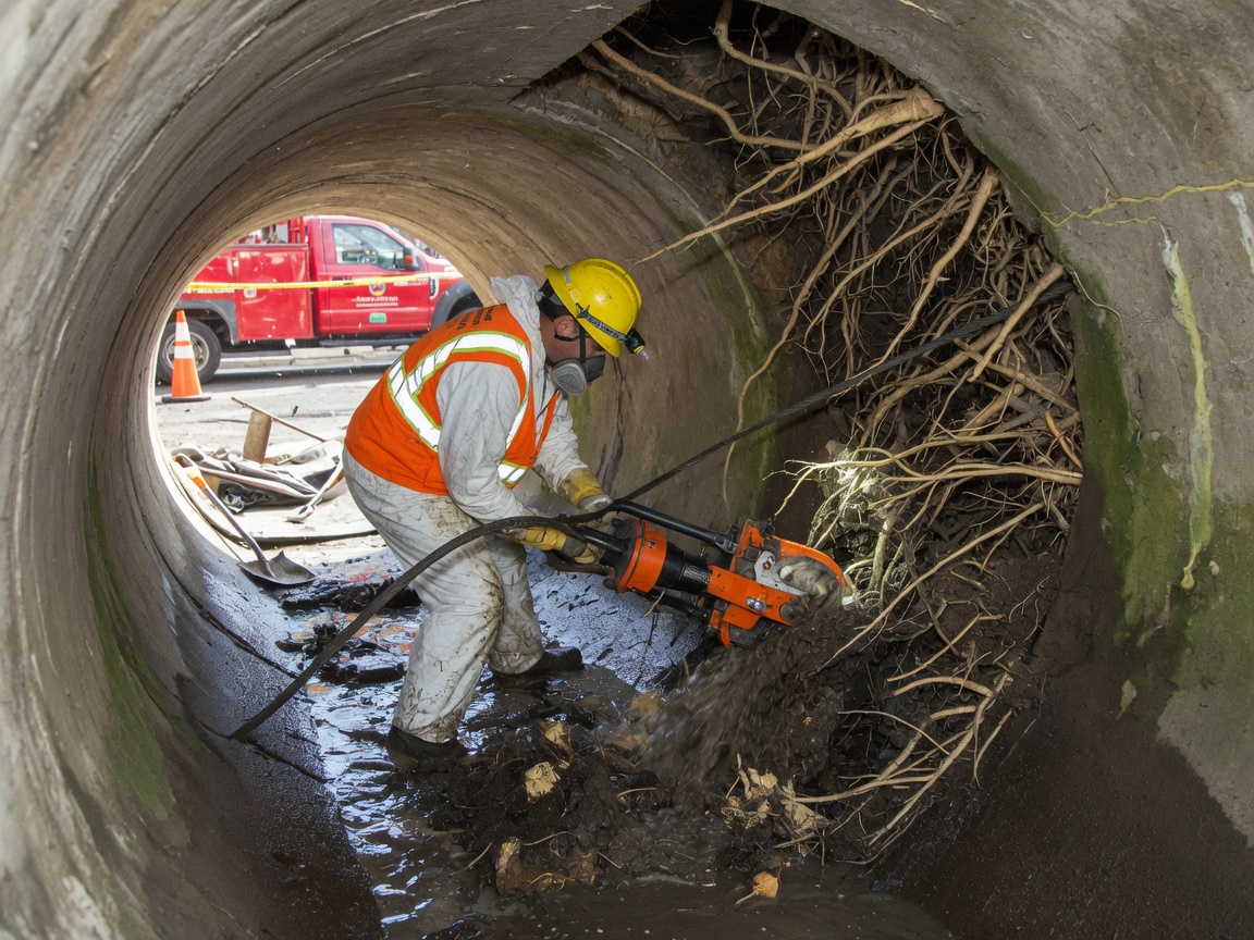 Sewer Root Removal in Springfield, VA